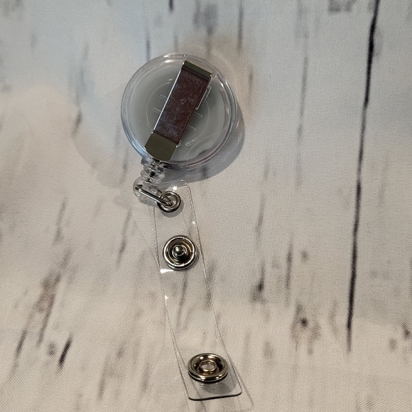 New Nurse Retractable Badge Reel Holder - Picture 4 of 4